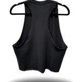 ROAD RASH BLACK CROP STRINGER