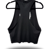 ROAD RASH HEART BLACK CROP STRINGER