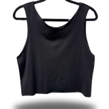 BLACK CROP TANK TOP 1.0