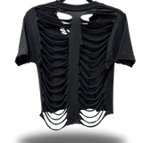 ROAD RASH BLACK CROP TOP 2.0