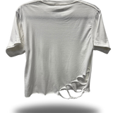 ROAD RASH WHITE CROP TOP 1.0