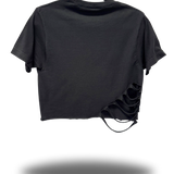 ROAD RASH BLACK CROP TOP 6.0