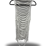 ROAD RASH BRAIDED WHITE TANK TOP 2.0