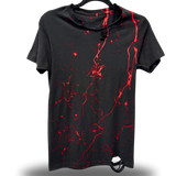 BLOOD ROAD RASH BLACK TEE 1.0