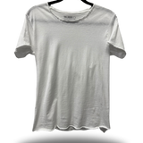 ROAD RASH RAW EDGE WHITE TEE