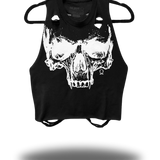DESTRUCTION  CROP TANK TOP