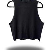 ROAD RASH BLACK CROP TANK 1.0
