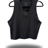 ROAD RASH BLACK CROP TANK 1.0