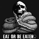 EAT OR BE EATEN DECAL