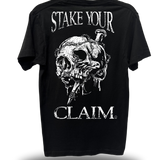 STAKE YOUR CLAIM - BLACK CLASSIC TEE