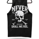 NEVER STRINGER TANK TOP