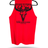 THE HARDER TANK TOP*RED*