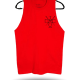 THE HARDER TANK TOP*RED*