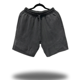 GREY PATCHED SHORT
