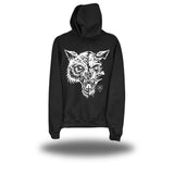 LONE WOLF BLACK HOODIE