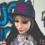 BAD BITCHES ONLY FLAT BILL HAT