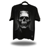 FRANKENSTEIN SKULL BLACK OVERSIZED TEE