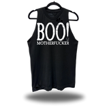 BOO MF'S ROAD RASH BLACK TANK TOP