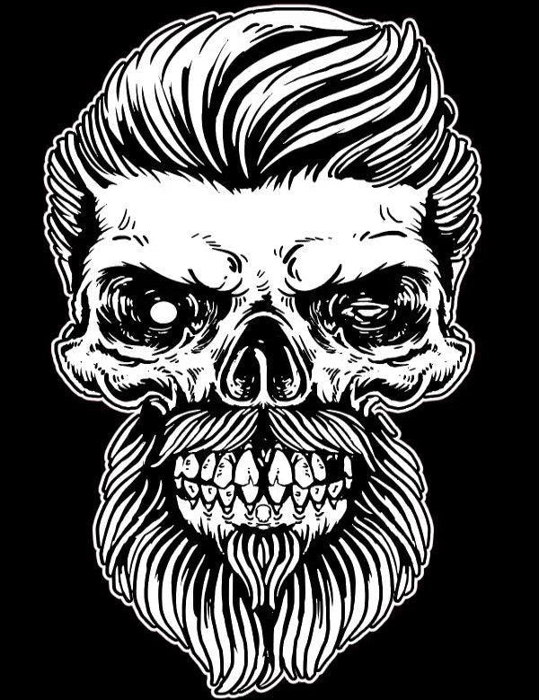 BRUTAL BEARD DECAL - The Drive Clothing