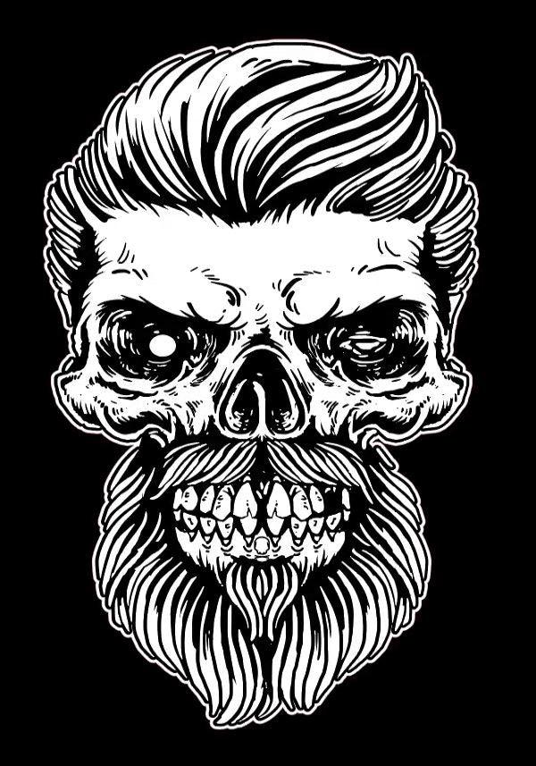 BRUTAL BEARD DECAL - The Drive Clothing