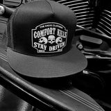 COMFORT 2.0 BLACK HAT - The Drive Clothing