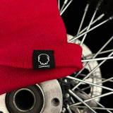 COMFORT KILLS RED BEANIE - The Drive Clothing