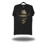 COWBOY SKULL BLACK CLASSIC TEE
