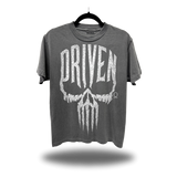 DRIVEN SKULL FADED BLACK OVERSIZED TEE