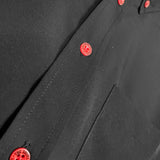 ESSENTIAL BLACK BUTTON UP - The Drive Clothing