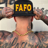 FAFO RED & YELLOW BLACK CAMO HAT