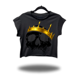 ADJUST GOLD CROWN MUSCLE CROP TOP