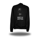 HUSTLE OR BE HUSTLED BLACK HOODIE