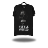 HUSTLE OR BE HUSTLED BLACK CLASSIC TEE