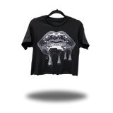 MIRROR LIPS CROP TOP