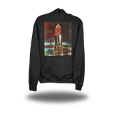 LIPSTICK BLACK HOODIE