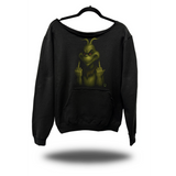 FU MEAN ONE ROAD RASH DIAMOND CROSS WIDENECK HOODIE