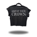 ADJUST GOLD CROWN MUSCLE CROP TOP