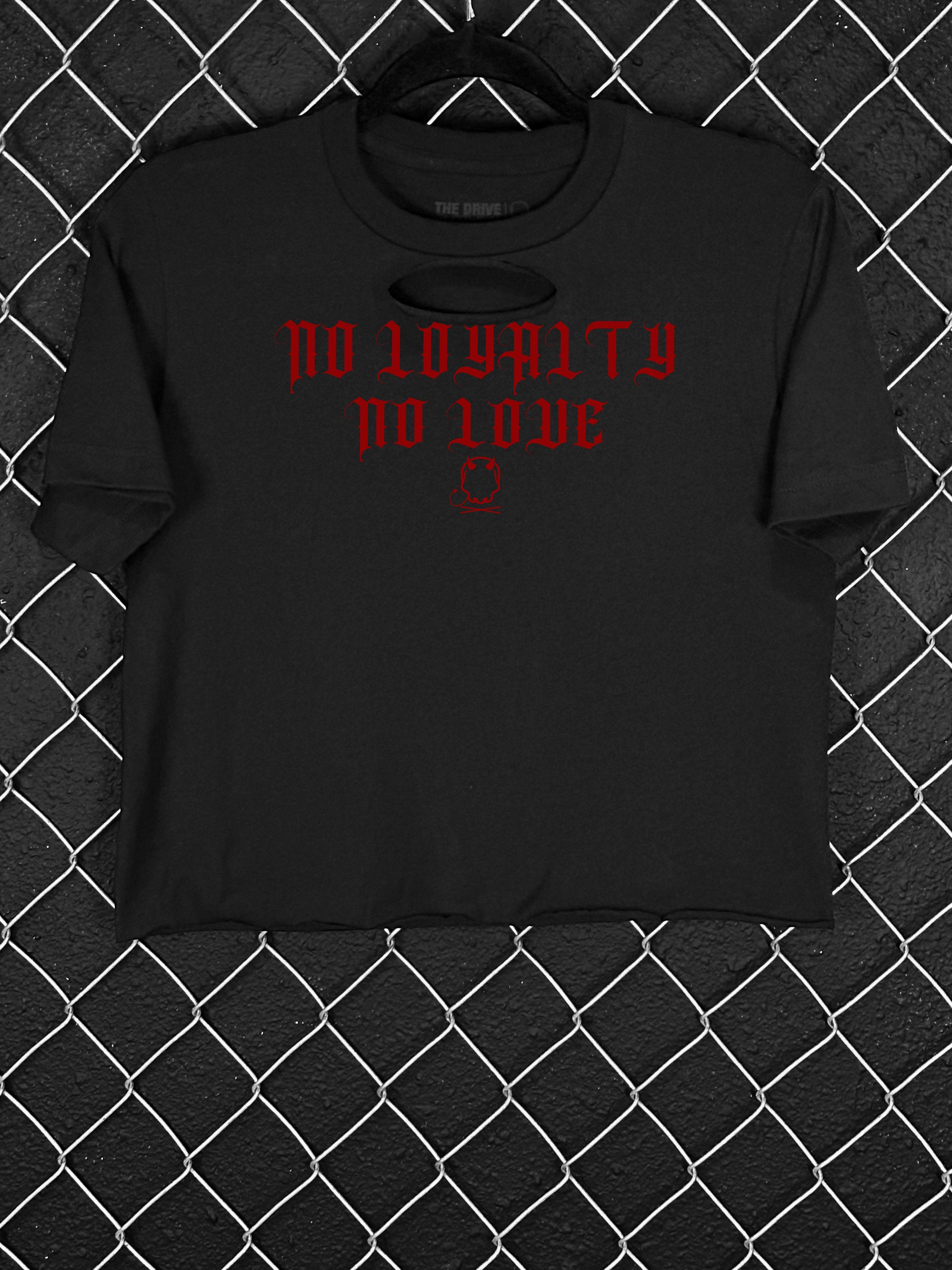NO LOYALTY CROP TOP - The Drive Clothing