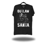 OUTLAW SANTA BLACK CLASSIC TEE