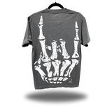 ROCKER HAND FADED BLACK OVERSIZED TEE