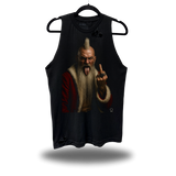 FU SANTA ROAD RASH TANK TOP