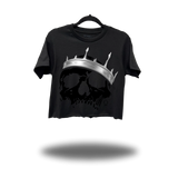 ADJUST SILVER CROWN CROP TOP