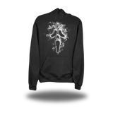 SMOKE GHOST FACE BLACK HOODIE