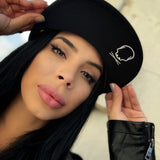 SUCK BLACK & WHITE HAT