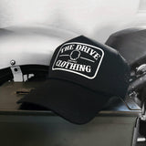TDC 2.0 CURVED BILL BLACK HAT - The Drive Clothing