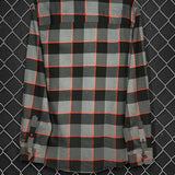 TDC BLACK/GREY/RED FLANNEL - The Drive Clothing