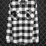 TDC BLACK/WHITE FLANNEL - The Drive Clothing