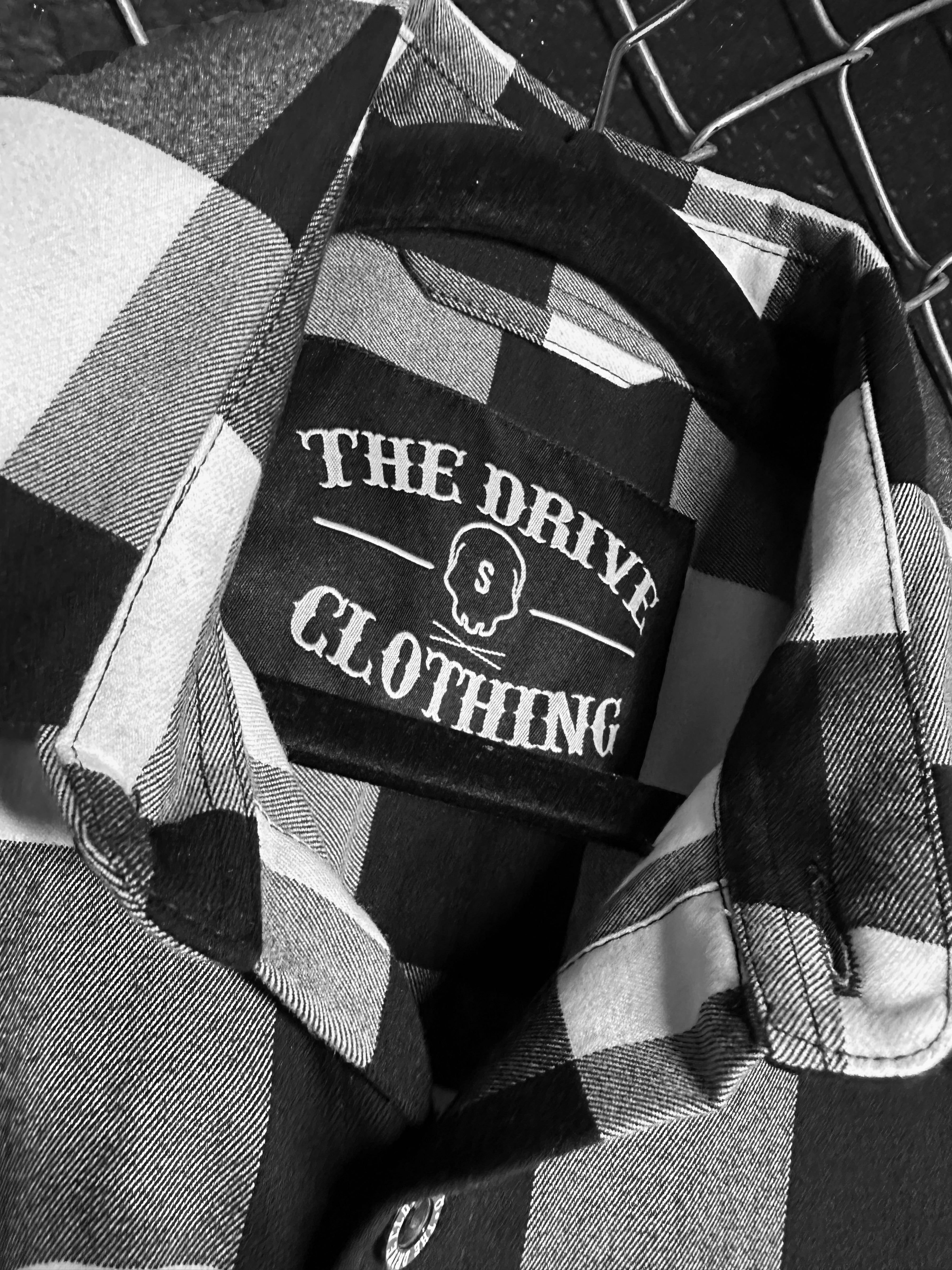 TDC BLACK/WHITE FLANNEL - The Drive Clothing