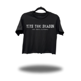 TITS THE SEASON CROP TOP