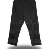 BLACK PATCHED JOGGER